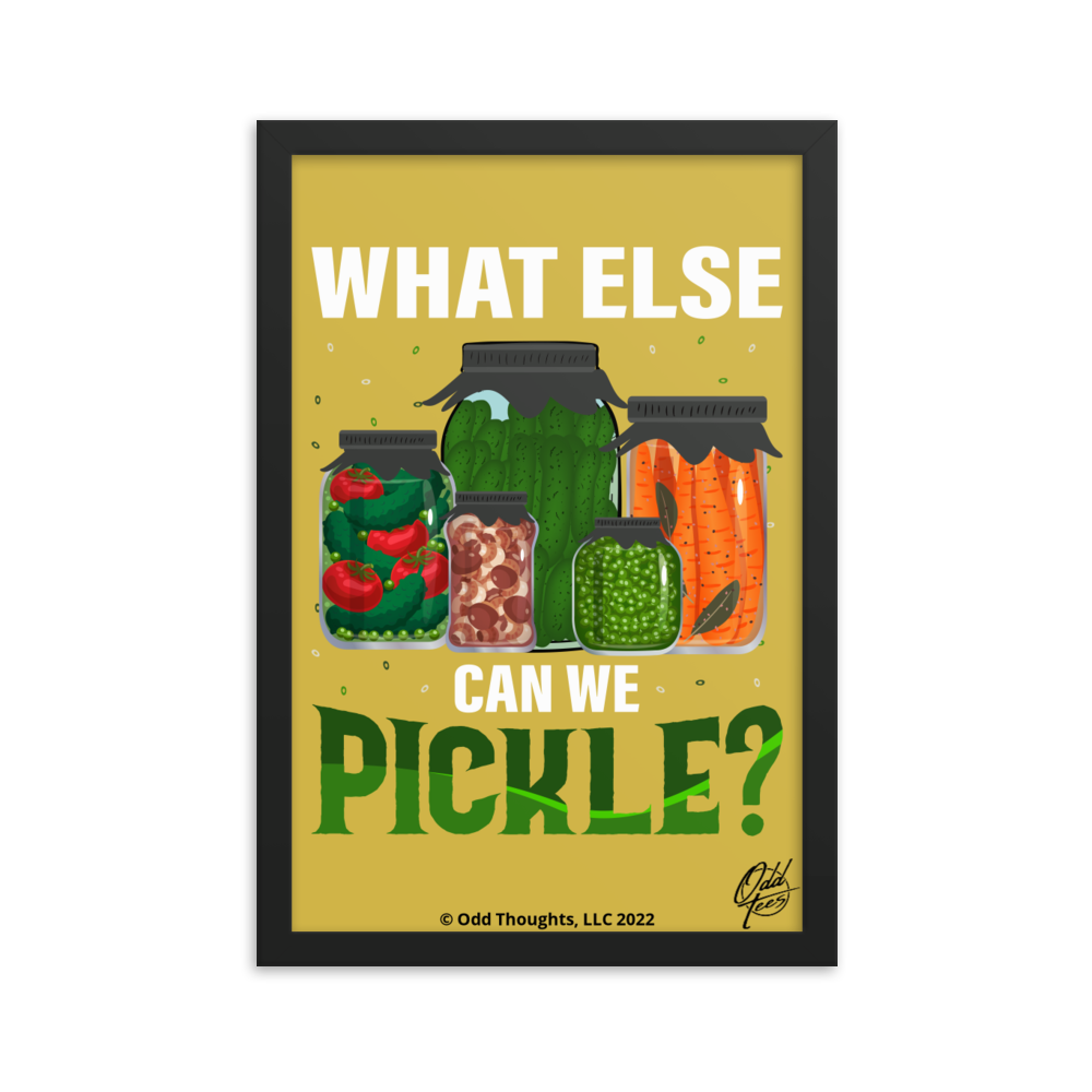 What Else Can We Pickle?