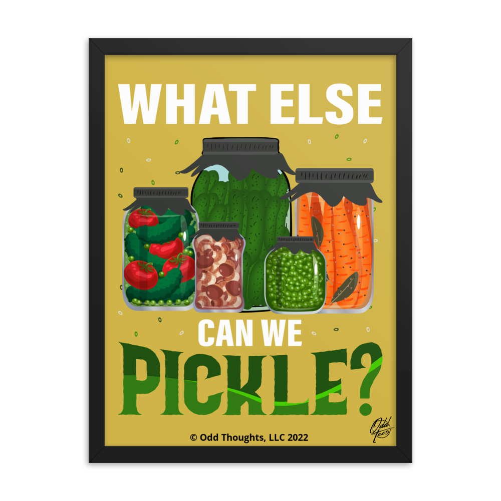 What Else Can We Pickle?