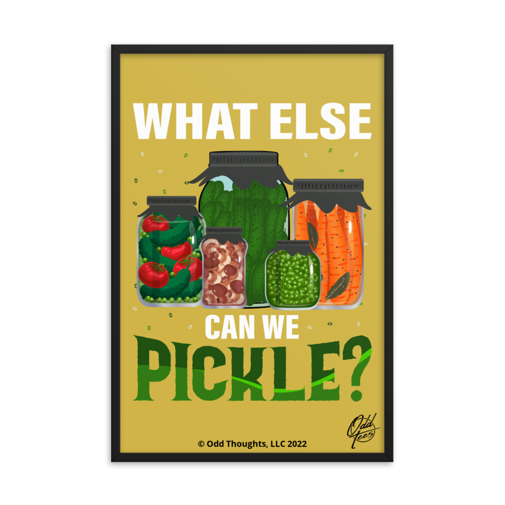 What Else Can We Pickle?