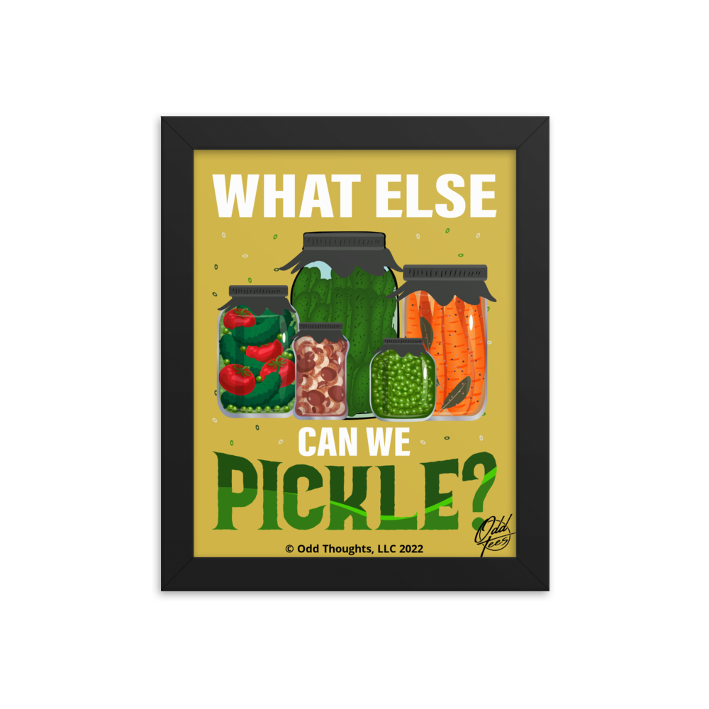 What Else Can We Pickle?