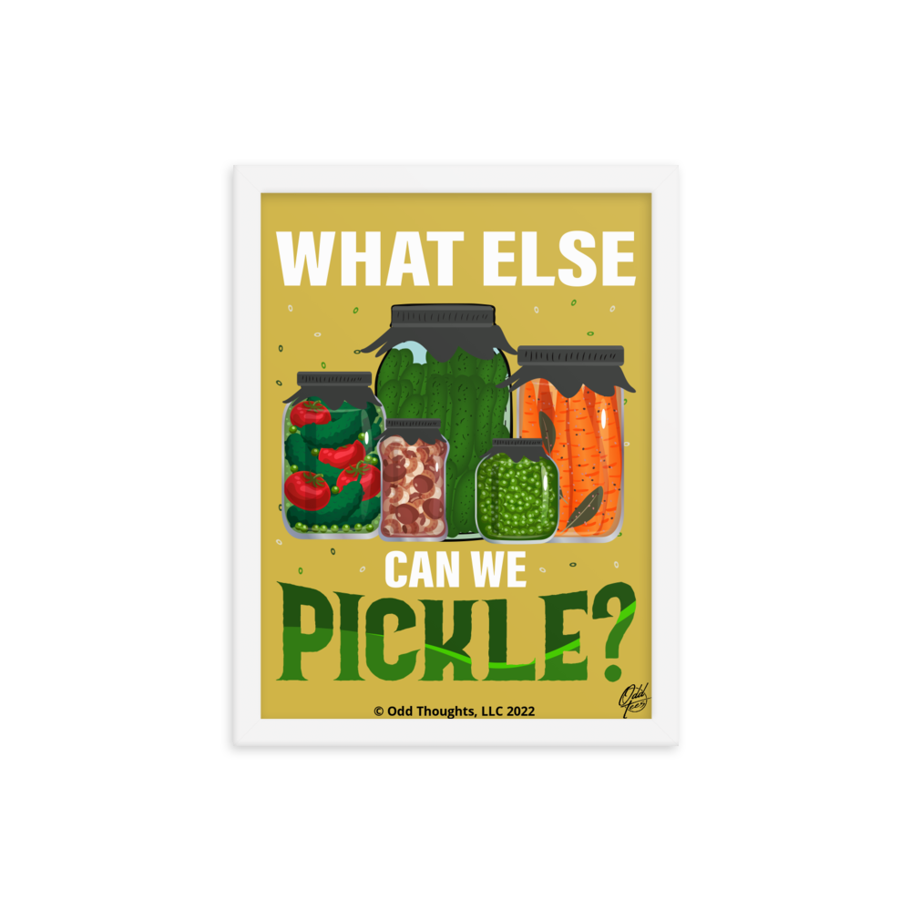 What Else Can We Pickle?