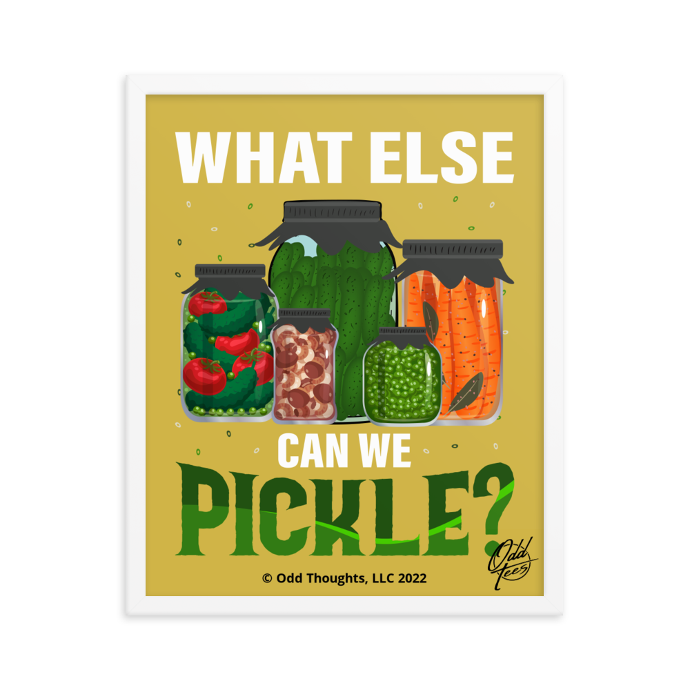 What Else Can We Pickle?